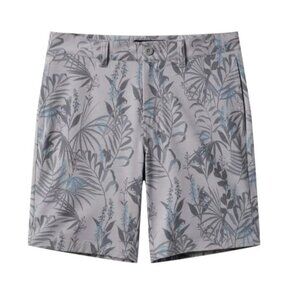 Travis Mathew Shorts Mens Sz 40 Gray Floral Coastal Canyon Golf Performance NWT